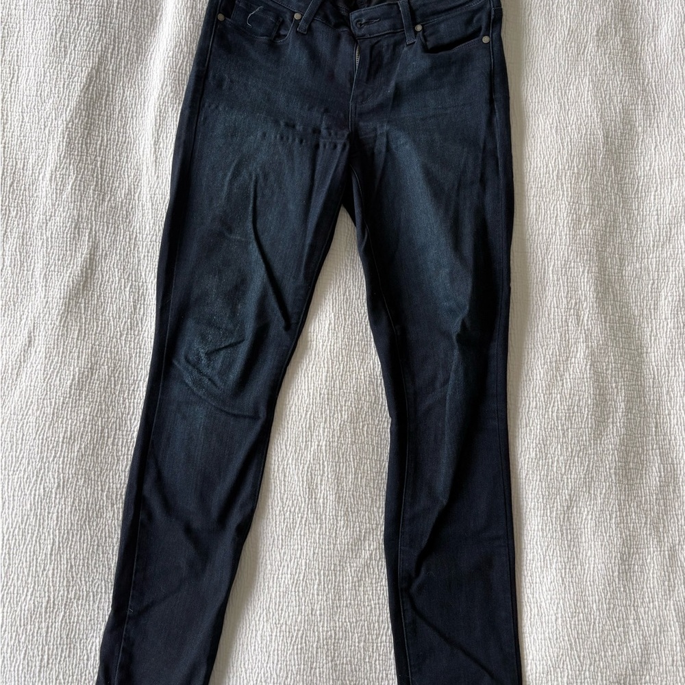 Dark Paige Denim Jeans